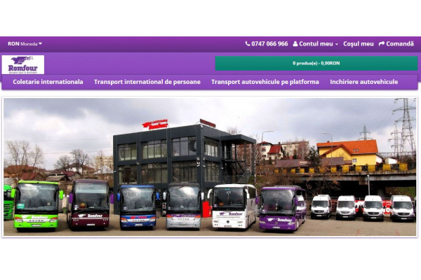 Magazin online pentru servicii