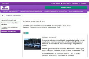 Magazin online pentru servicii